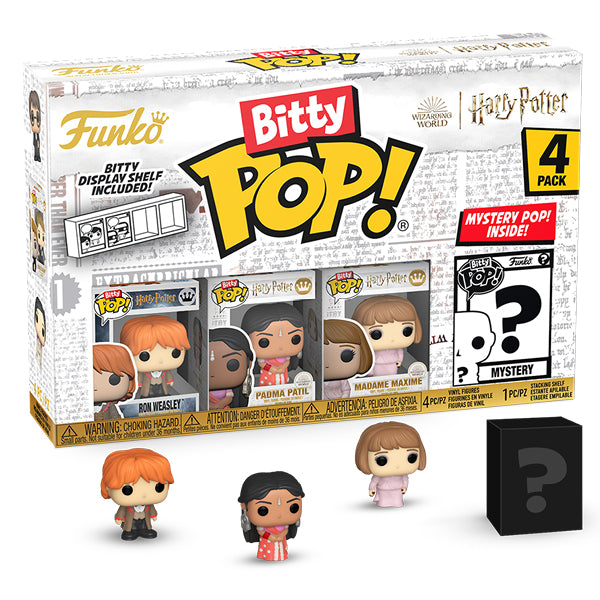 Harry Potter: Goblet of Fire - Ron Bitty Pop! Vinyl 4 Pack