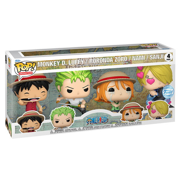 One Piece - Refresh US Exclusive Pop! Vinyl 4 Pack