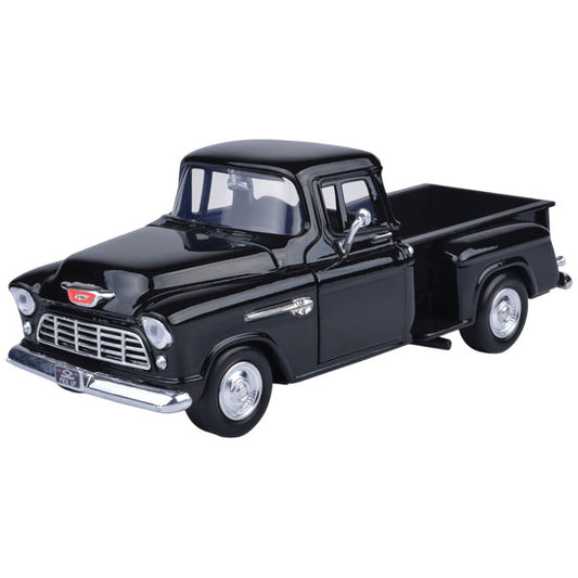 Timeless Legends - 1:24 Scale 1955 Chevy Stepside [Black]