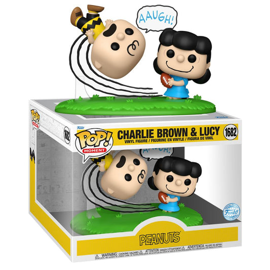 Peanuts - Charlie Brown & Lucy US Exclusive Pop! Moment