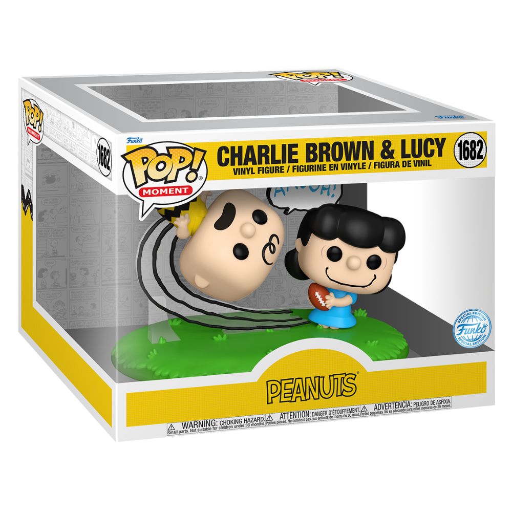 Peanuts - Charlie Brown & Lucy US Exclusive Pop! Moment