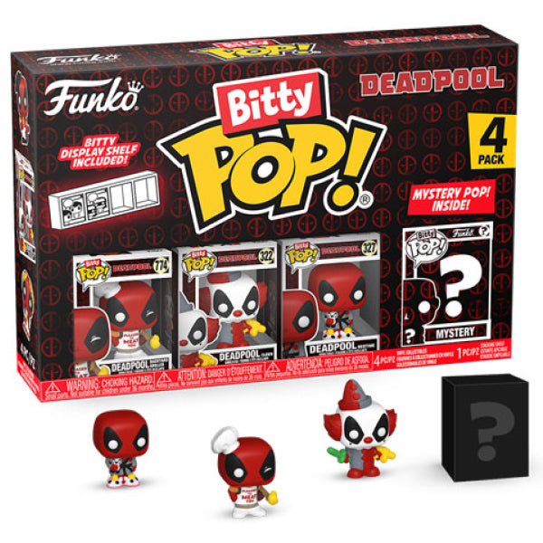 Deadpool - BBQ Master Bitty Pop! Vinyl 4 Pack