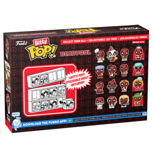 Deadpool - BBQ Master Bitty Pop! Vinyl 4 Pack