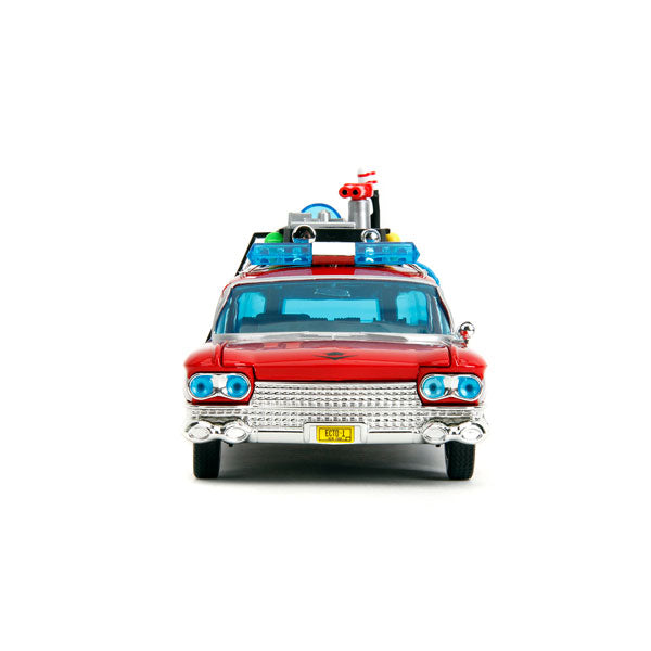 Hollywood Rides - Ghostbusters ECTO-1 + Optimus Prime 1:24 Mash-up Diecast