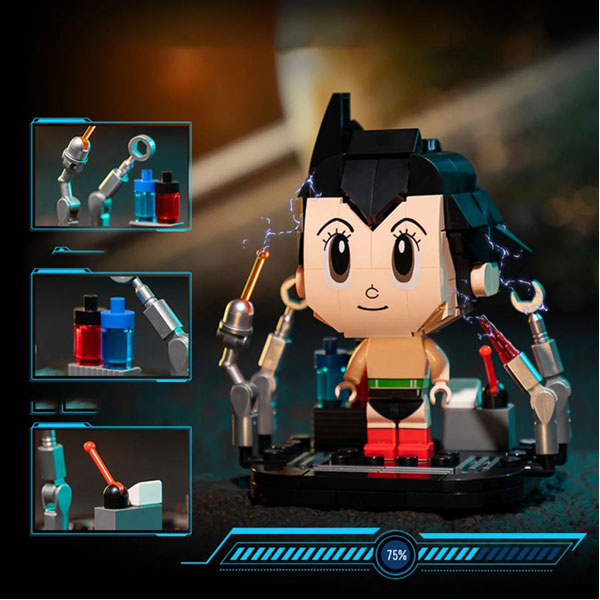 Astro Boy - Mini Astro Boy Building Block Construction Set (125 Pieces)