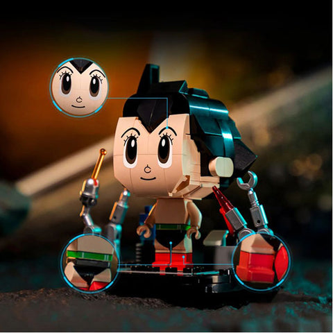 Image of Astro Boy - Mini Astro Boy Building Block Construction Set (125 Pieces)