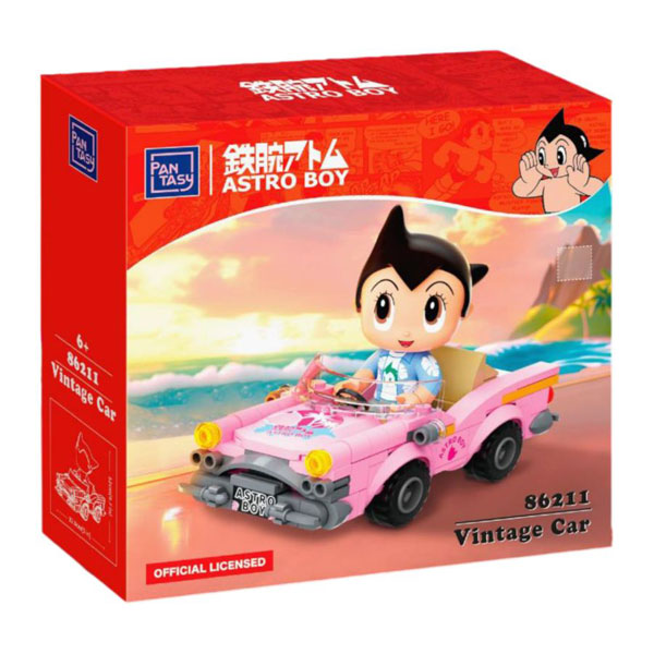 Astro Boy - Astro Boy in Vintage Car Construction Set (130pcs)