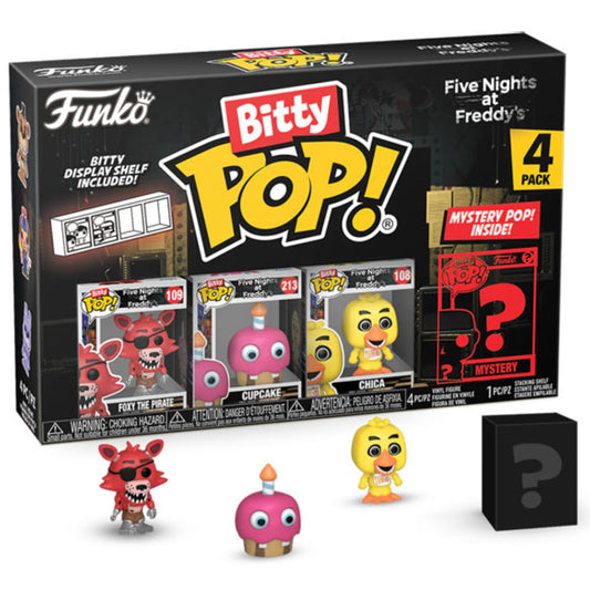 Five Nights at Freddy's - Foxy Bitty Pop! 4-Pack