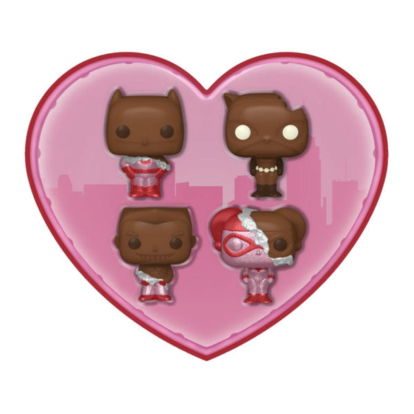 DC Comics: Valentines 2024 - Pocket Pop Heart Box 4-Pack