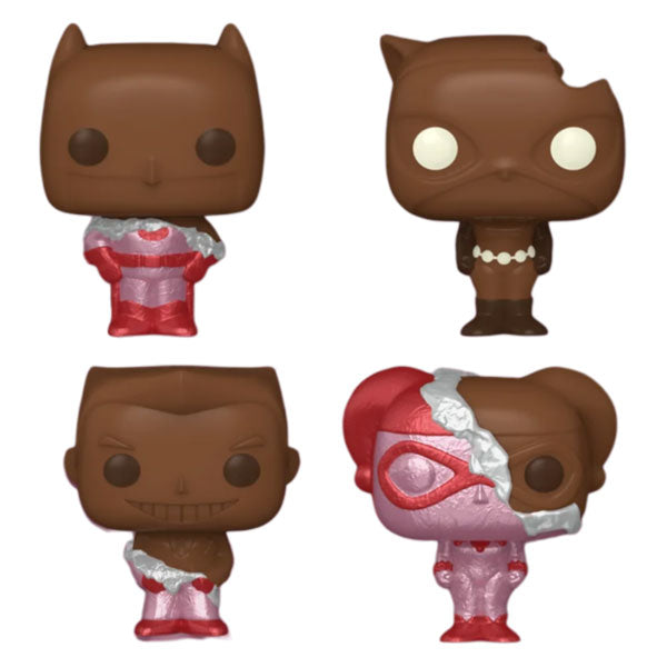 DC Comics: Valentines 2024 - Pocket Pop Heart Box 4-Pack