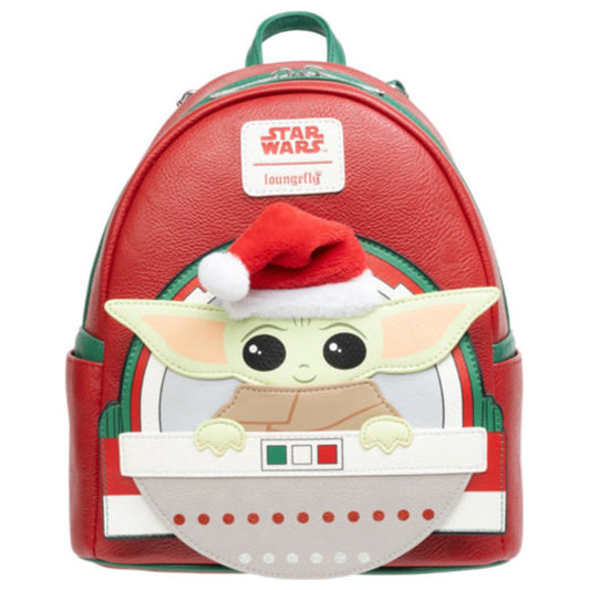 Loungefly - Star Wars - Santa Grogu US Exclusive Mini Backpack