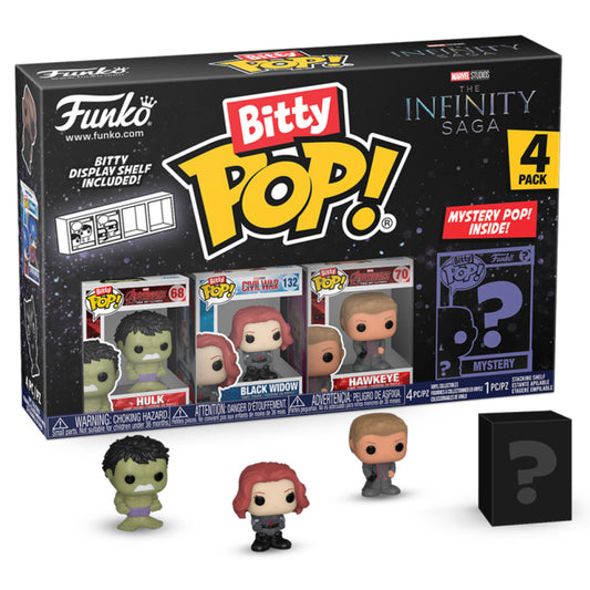 Marvel Comics - Hulk Bitty Pop! 4-Pack