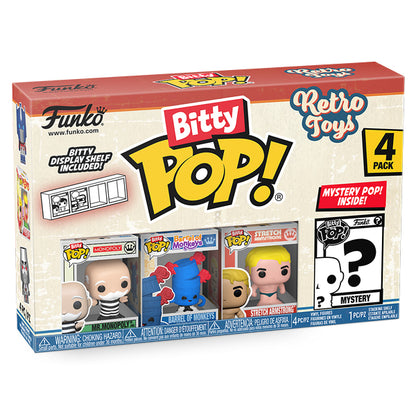 Retro Toys - Mr Monopoly Bitty Pop! 4 Pack