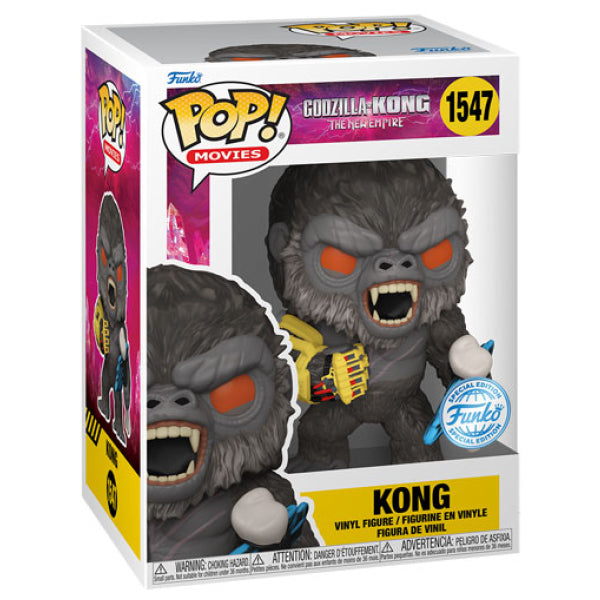 Godzilla vs Kong 2 - The New Empire - Kong (Battle Pose) US Exclusive Pop! Vinyl