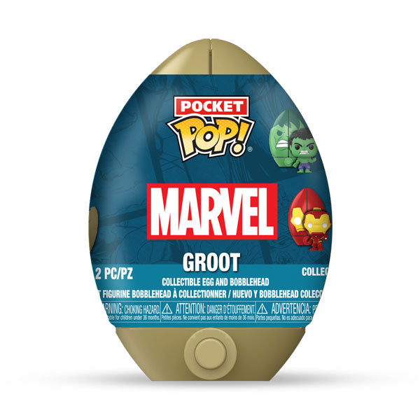 Marvel: The Avengers - Pocket Pop! Vinyl Figure in Easter Egg (Display of 12)