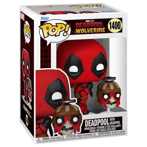 Deadpool & Wolverine (2024) - Deadpool with Headpool Pop! Vinyl