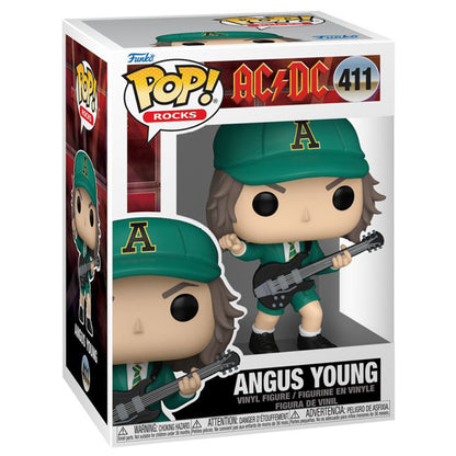 AC/DC - Angus Young (Green Uniform) Pop! Vinyl