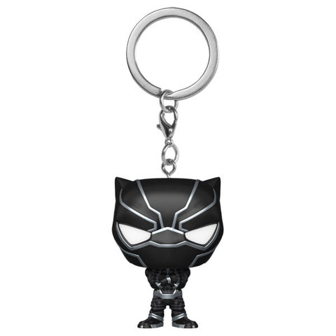 Image of Marvel Comics - New Classics Black Panther Pocket Pop! Keychain