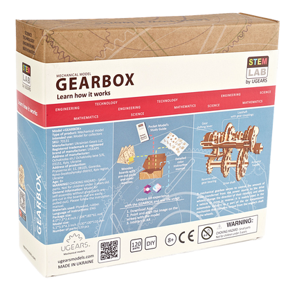 UGears Stem Lab Gearbox