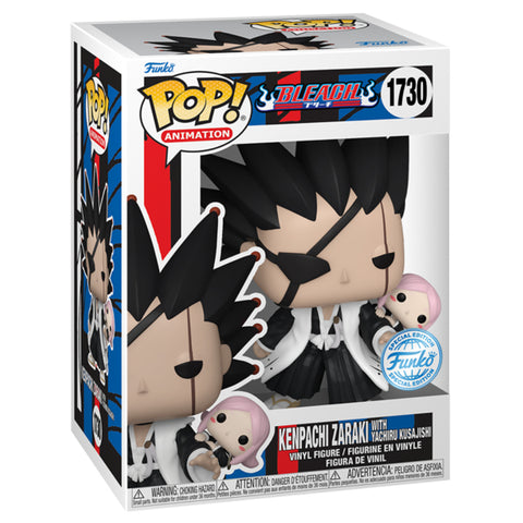 Image of Bleach - Kenpachi Zaraki with Yachiru Kusajishi US Exclusive Pop! Vinyl