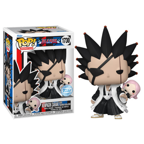 Image of Bleach - Kenpachi Zaraki with Yachiru Kusajishi US Exclusive Pop! Vinyl