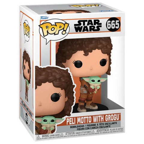 Image of Star Wars: Mandalorian - Peli Motto & Grogu Pop! Vinyl