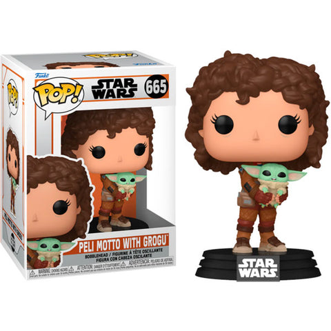 Image of Star Wars: Mandalorian - Peli Motto & Grogu Pop! Vinyl