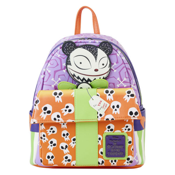 Loungefly - The Nightmare Before Christmas - Scary Teddy Present Mini Backpack