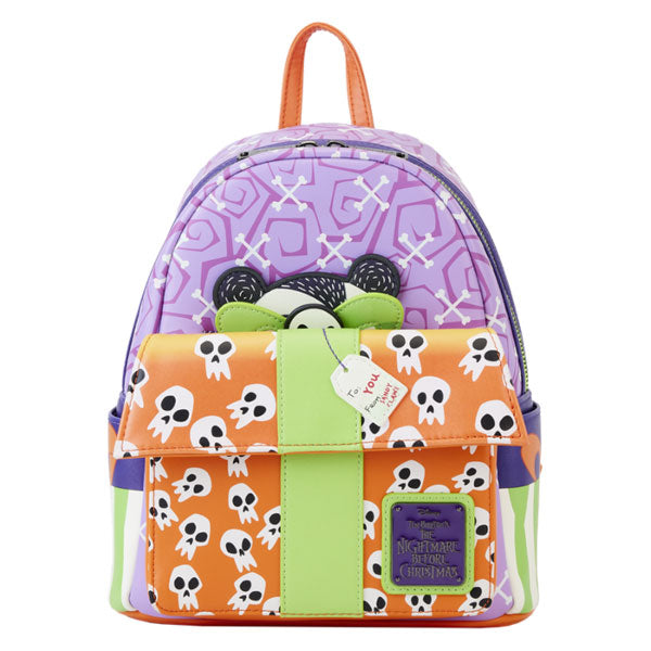 Loungefly - The Nightmare Before Christmas - Scary Teddy Present Mini Backpack