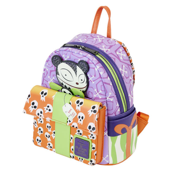 Loungefly - The Nightmare Before Christmas - Scary Teddy Present Mini Backpack