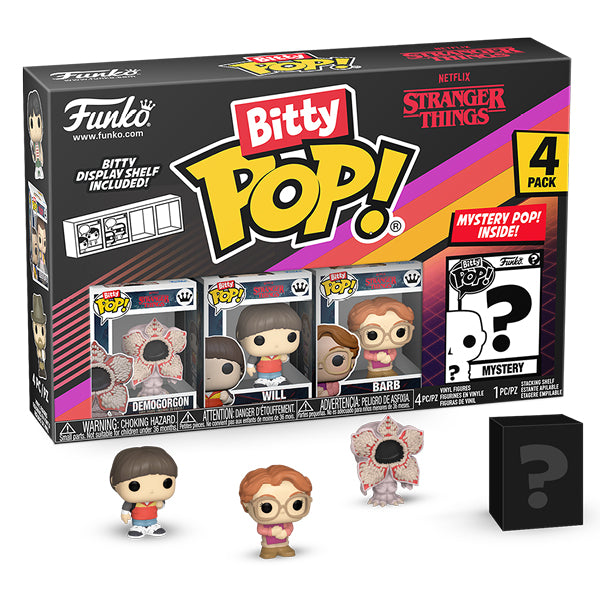 Stranger Things - Demogorgon Bitty Pop! Vinyl 4 Pack