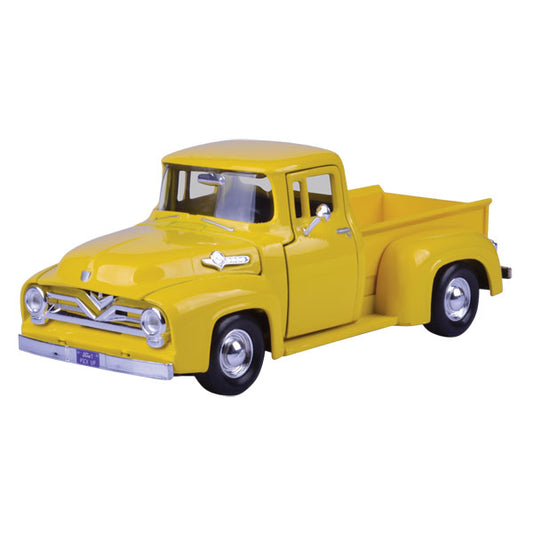 Timeless Legends - 1:24 Scale 1955 Ford F-100 Pickup [Yellow]