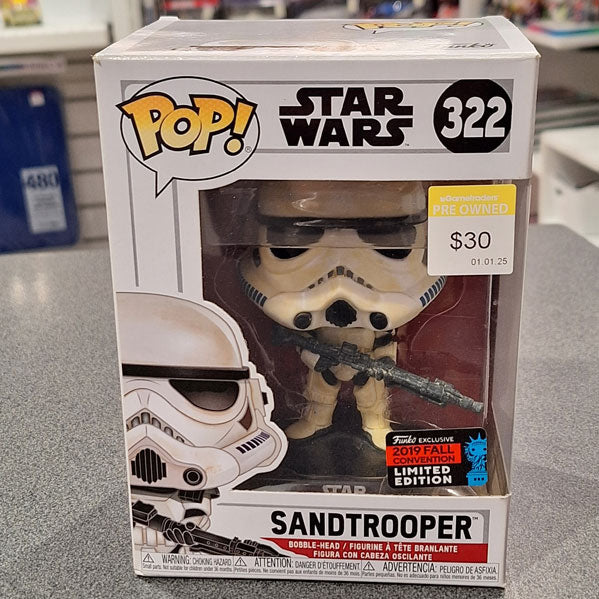 NYCC 2019 - Star Wars - Sandtrooper US Exclusive Pop! Vinyl