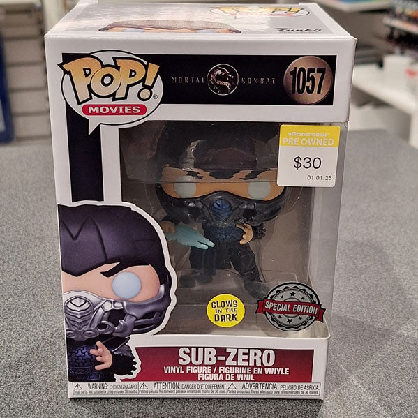 Mortal Kombat (2021) - Sub-Zero Glow US Exclusive Pop! Vinyl