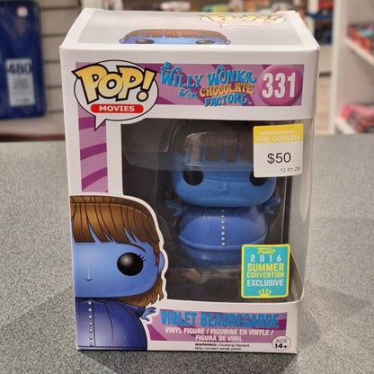 SDCC 2016 - Willy Wonka - Violet Beauregarde US Exclusive Pop! Vinyl