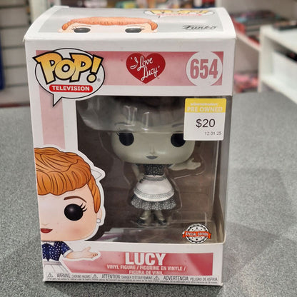 I Love Lucy Black And White US Exclusive Pop! Vinyl