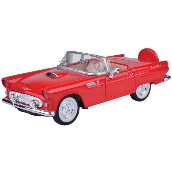 Timeless Legends - 1:24 Scale 1956 Ford Thunderbird (Convertible) [Red]