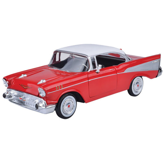 Timeless Legends - 1:24 Scale 1957 Chevy Bel Air [Red]