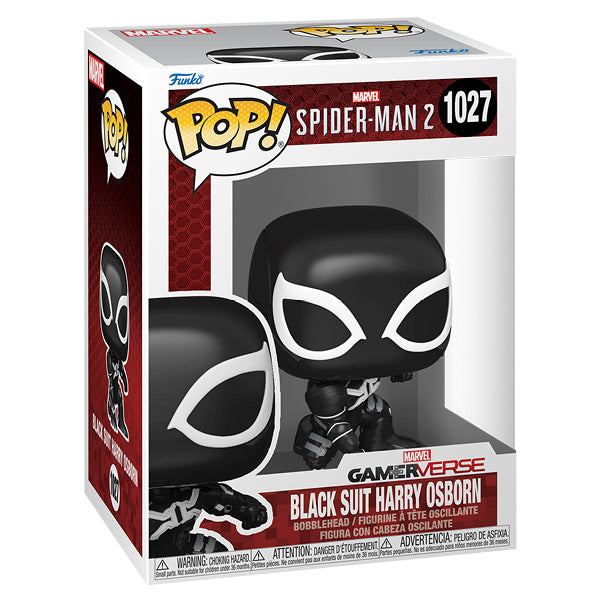 Spiderman 2 (VG 2023) - Harry Osborn (Black Suit) Pop! Vinyl