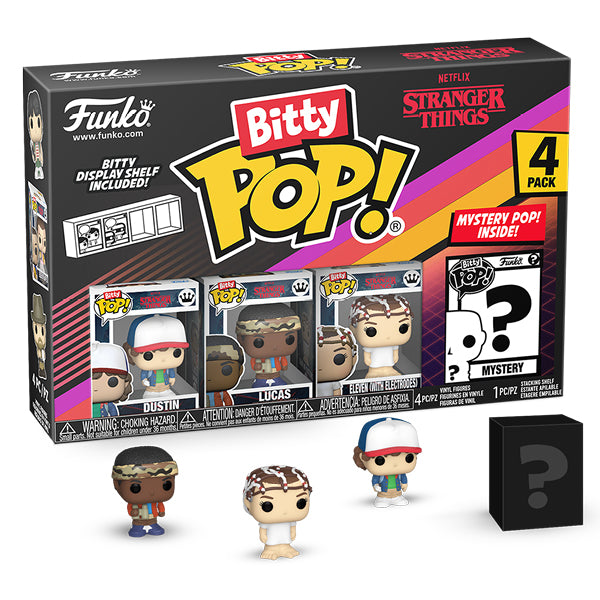 Stranger Things - Dustin Bitty Pop! Vinyl 4 Pack