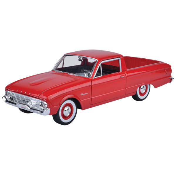 Timeless Legends - 1:24 Scale 1960 Ford Ranchero [Red]