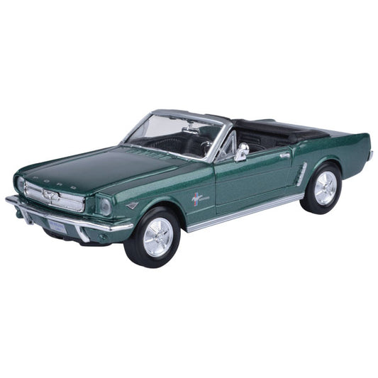 Timeless Legends - 1:24 Scale 1964 1/2 Ford Mustang (Convertible) [Green]