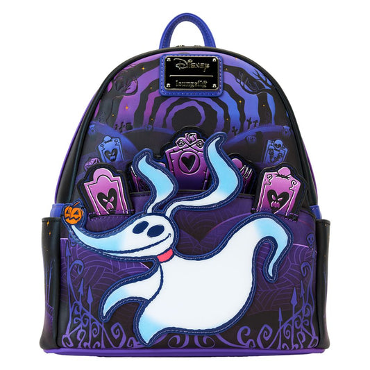 Loungefly - The Nightmare Before Christmas - Zero Graveyard Light Up Mini Backpack