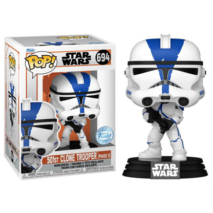 Star Wars: The Mandalorian - 501st Clone Trooper (Phase II) US Exclusive Pop! Vinyl