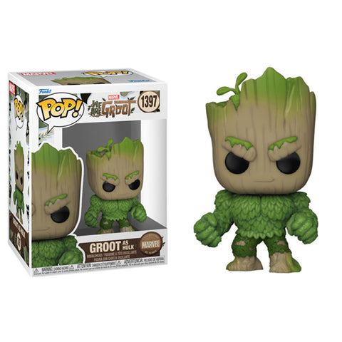 Image of Marvel 85th Anniversary - We Are Groot - Groot Hulk Pop! Vinyl