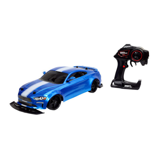 Fast & Furious - 2018 Ford Mustang GT (Wide Body) (Blue) 1:10 Remote Control Car