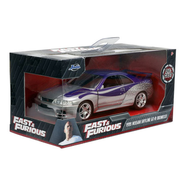 Fast & Furious - 1995 Nissan Skyline GT-R R33 1:32 Scale