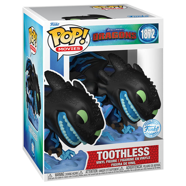 How to Train Your Dragon - Toothless with Lightning US Exclusive Pop! Vinyl Premium