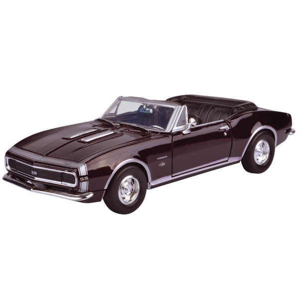 Timeless Legends - 1:24 Scale 1967 Chevy Camaro SS (Convertible) [Burgundy]