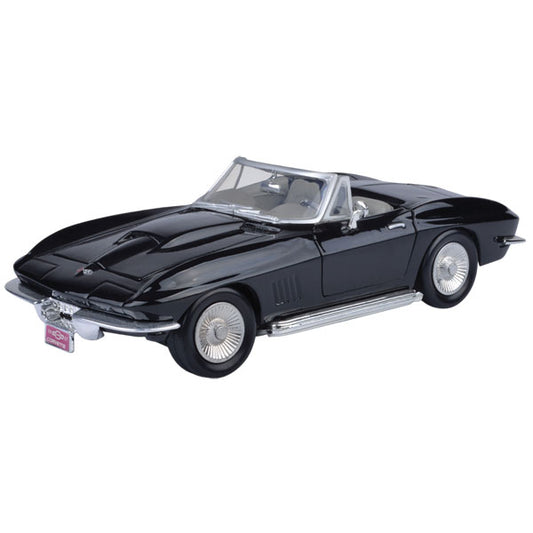 Timeless Legends - 1:24 Scale 1967 Corvette [Black]